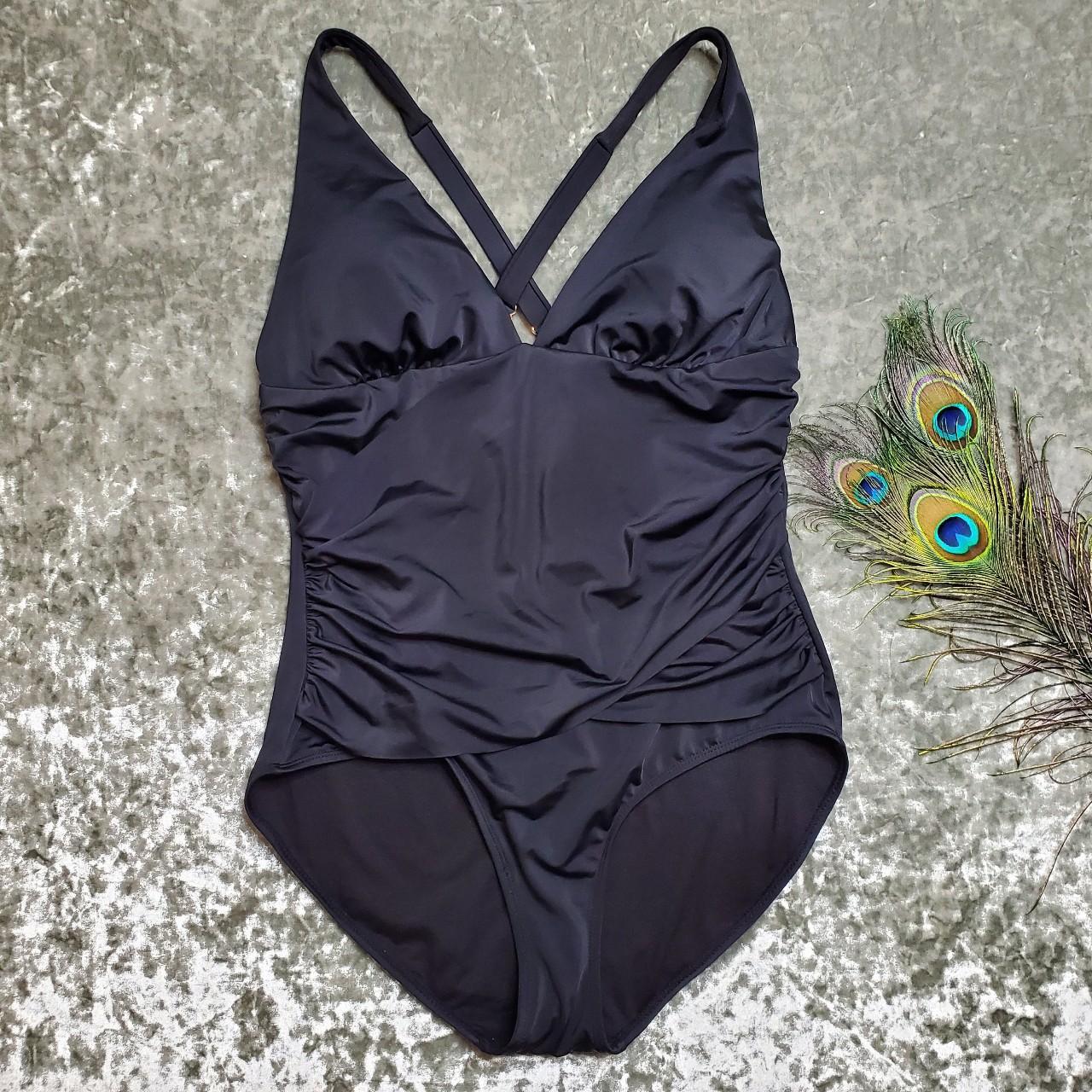 Anne Cole Women S Black Bikinis And Tankini Sets Depop