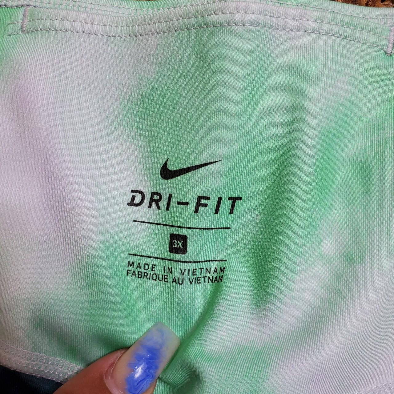 Nike running Dri-Fit Tie Dye Cropped Leggings Women - Depop