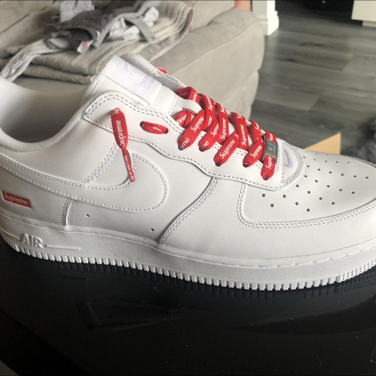 Nike x cdg x supreme Airforce 1 Super rare shoe, - Depop