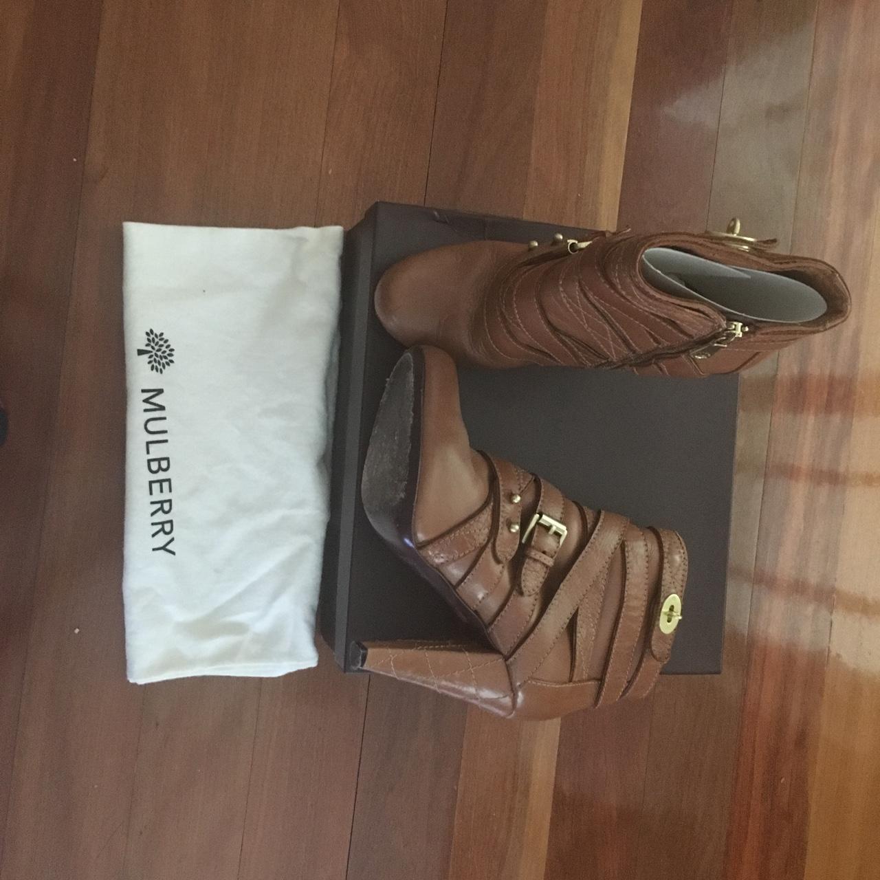 Mulberry coloured clearance boots