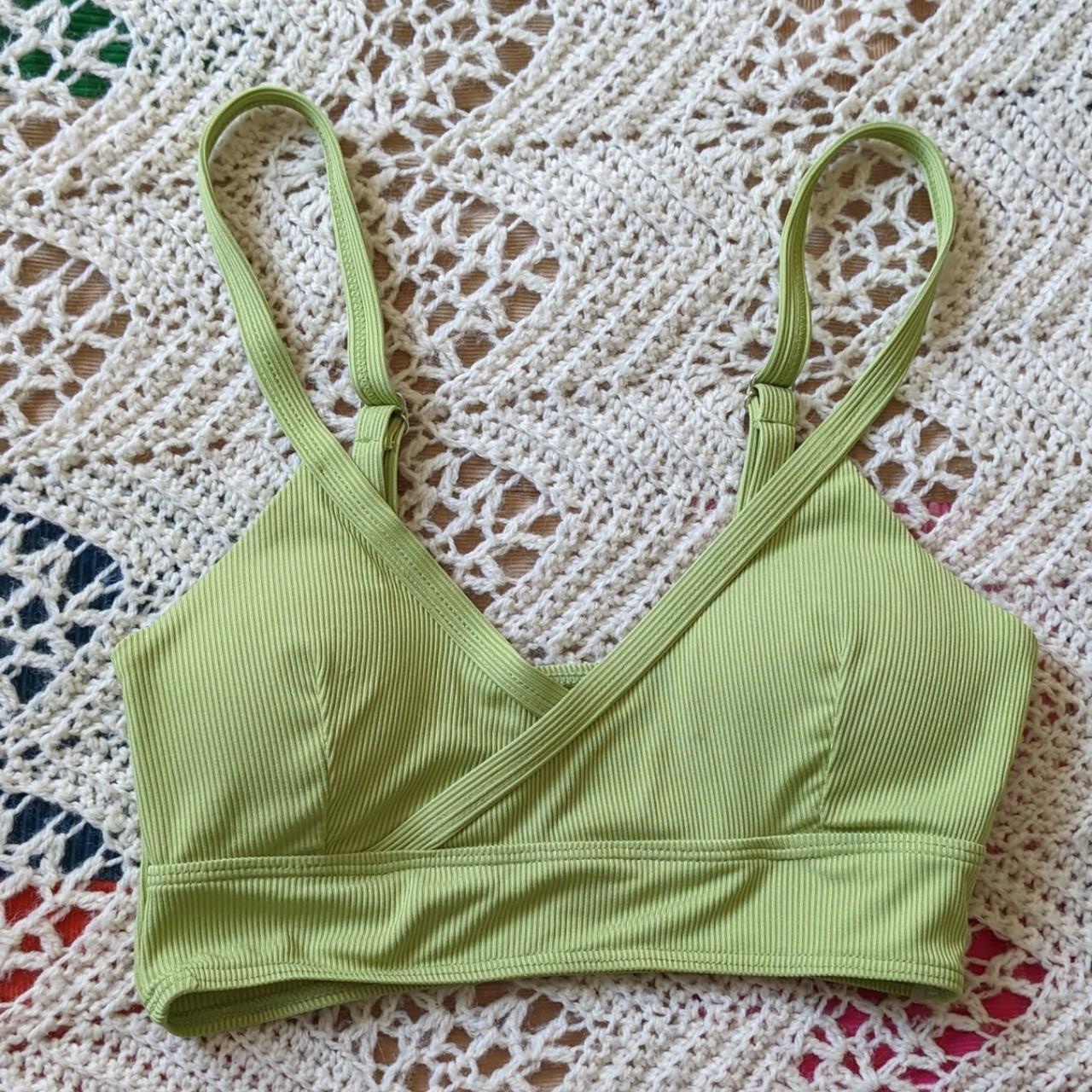 Women's Green Bikini-and-tankini-tops