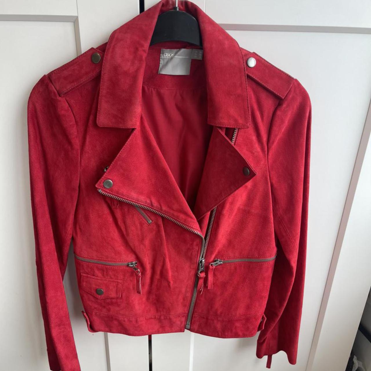 ASOS Women's Red Jacket | Depop