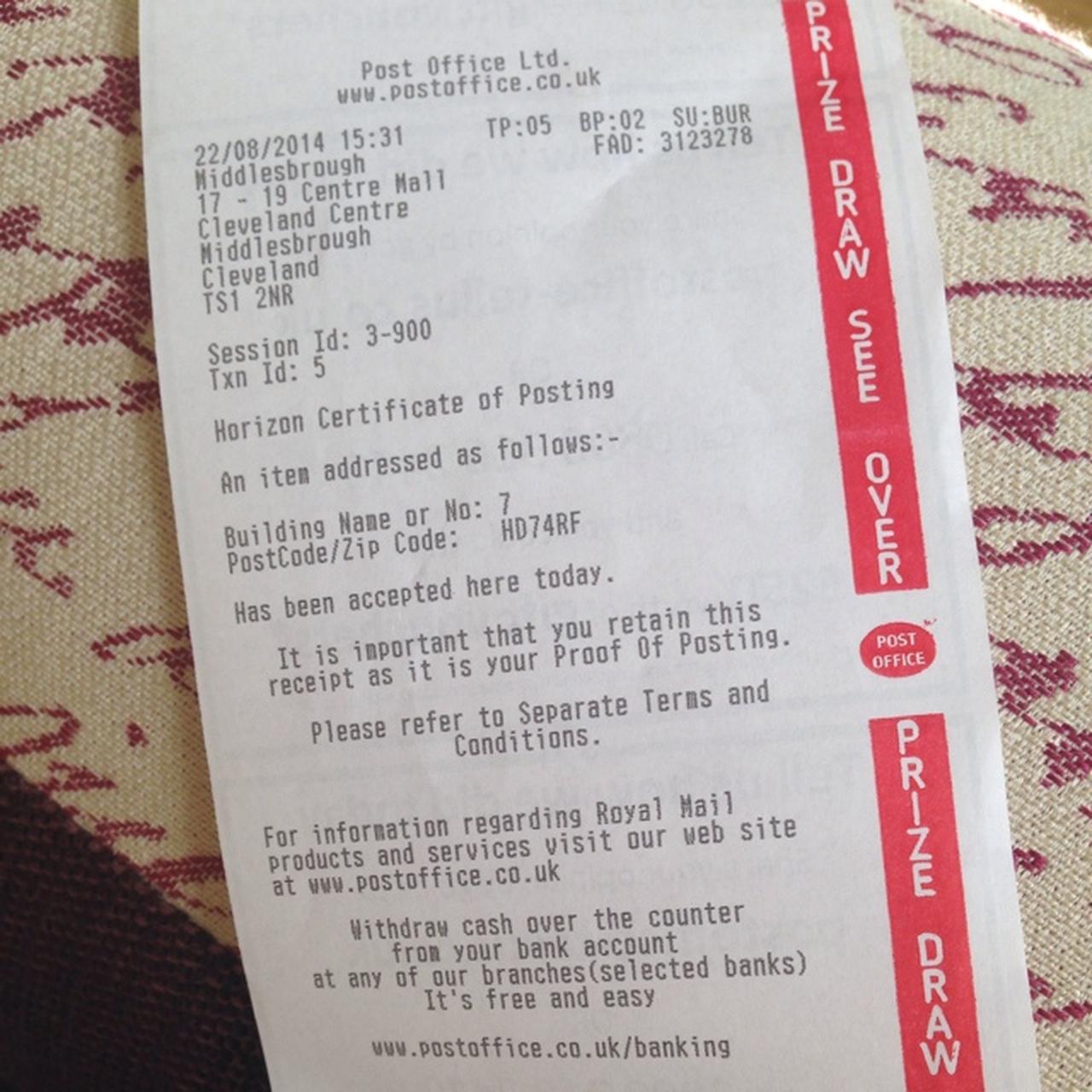 CAN YOU TRACK A PARCEL WITH PROOF OF POSTAGE visual data 4