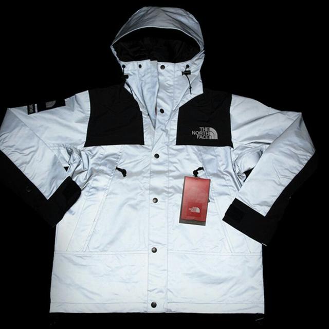 The north face clearance x supreme reflective jacket