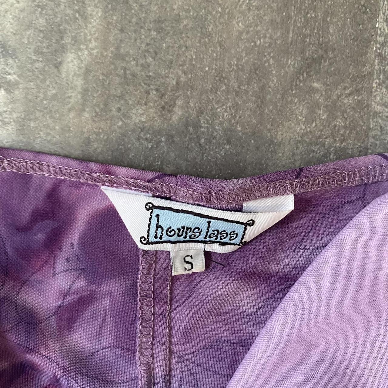 Hourglass Women's Purple Dress | Depop