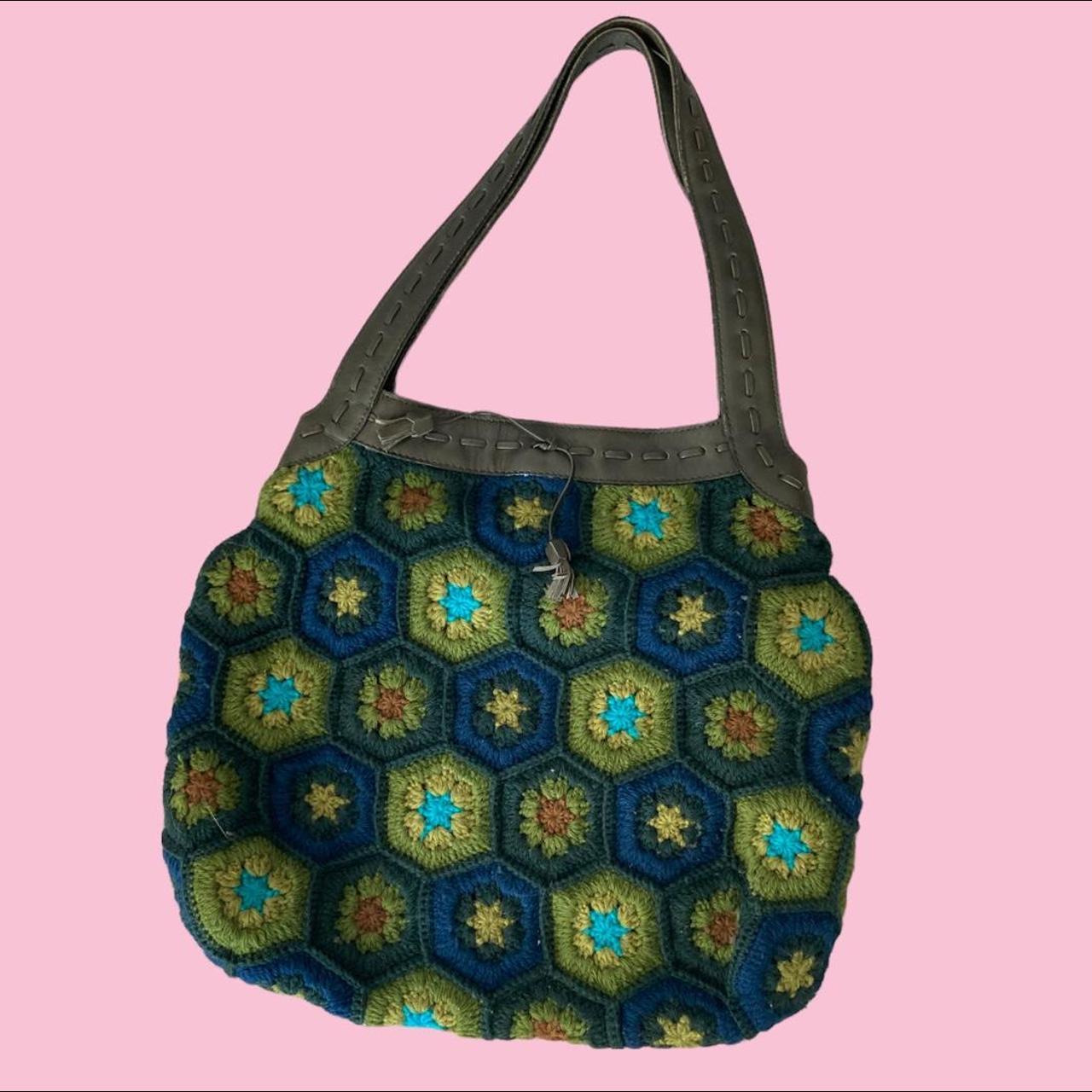 Anna Sui Women's Blue and Green Bag