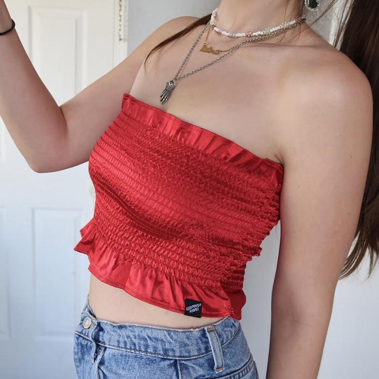 Product Image 3 - ☀️ Illustrated people red satin