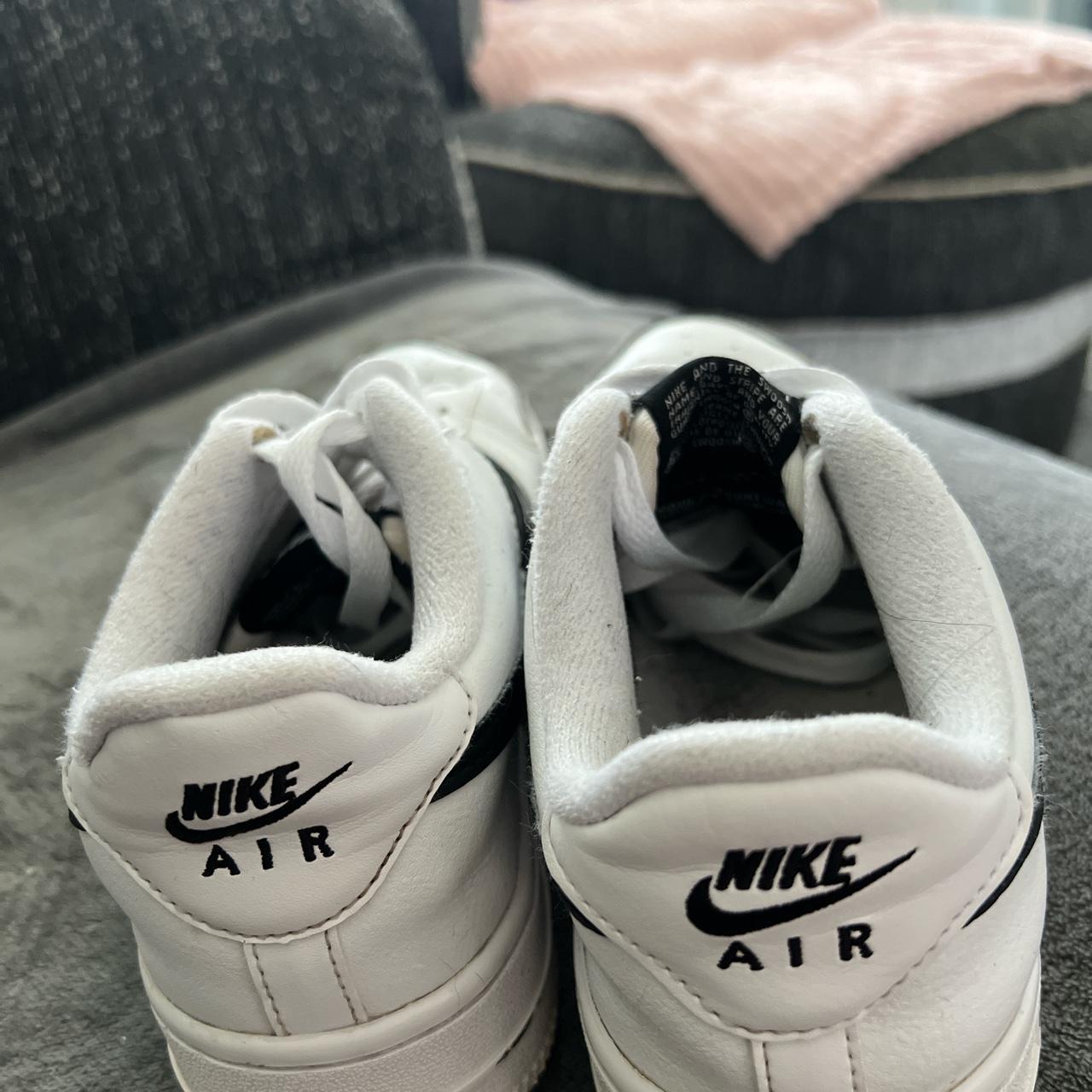 white airforces size 4