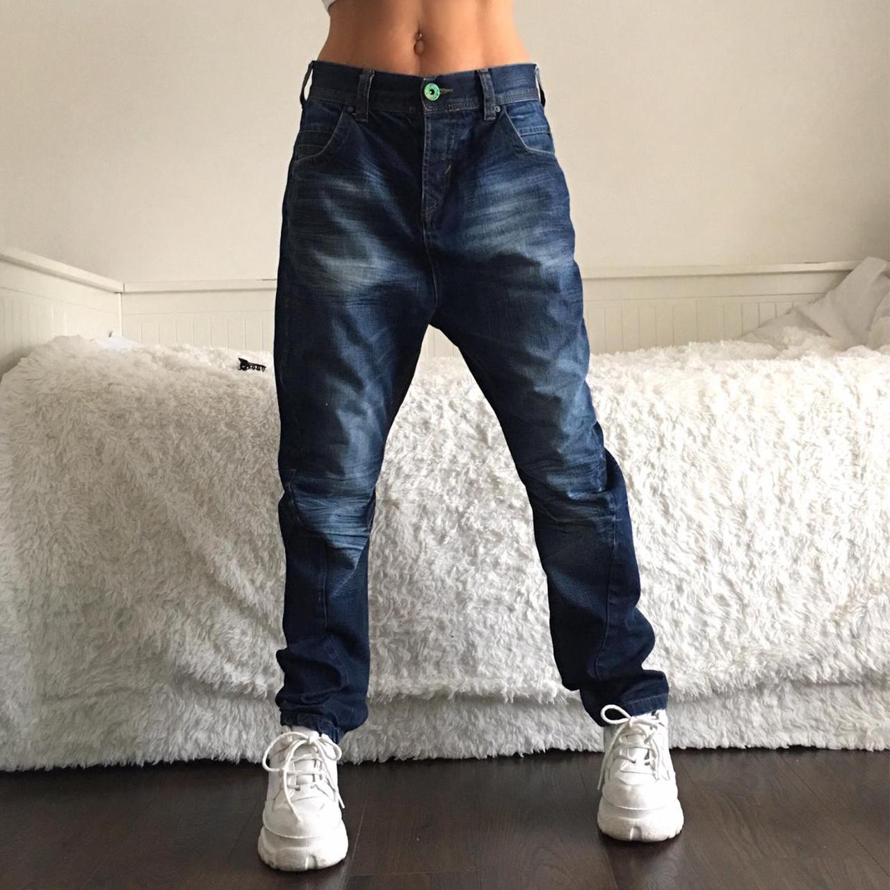 ASOS mens unisex slouchy drop crotch jeans Size Depop