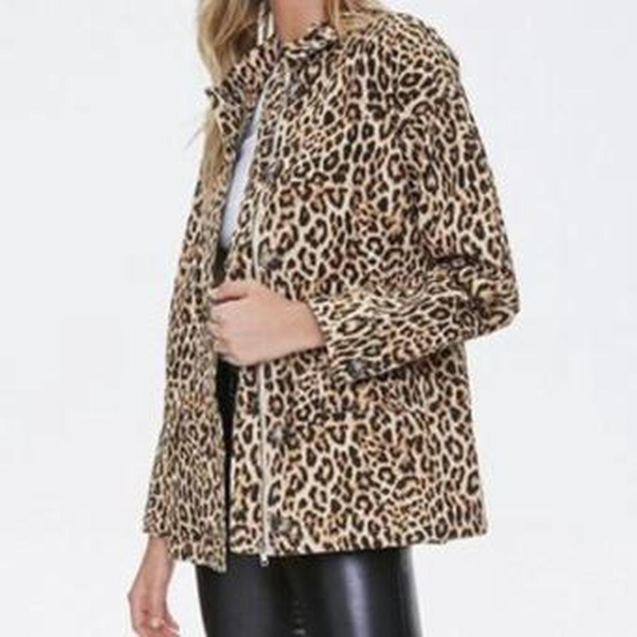 leopard print jacket forever new