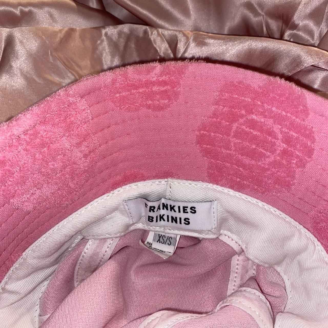 Frankies bikinis Pink terry bucket hat #frankies... - Depop