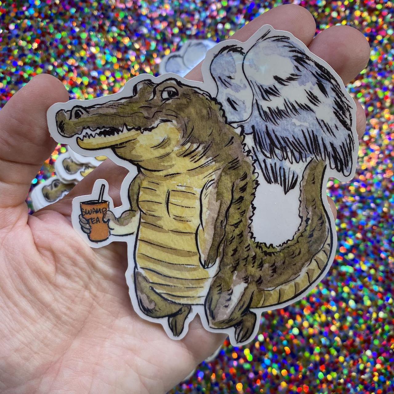 SWAMP FAMILY Gator Stickers! 2 for $5! Can be put on... - Depop