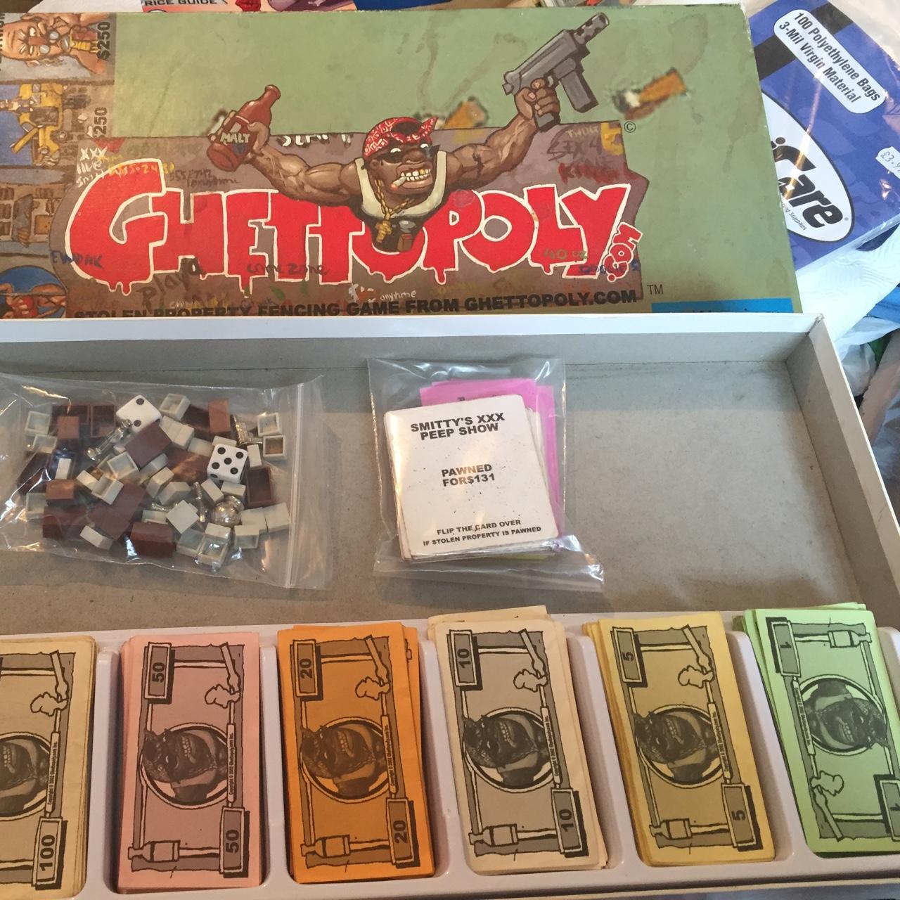 Super Rare & banned Board game Ghettopoly , All