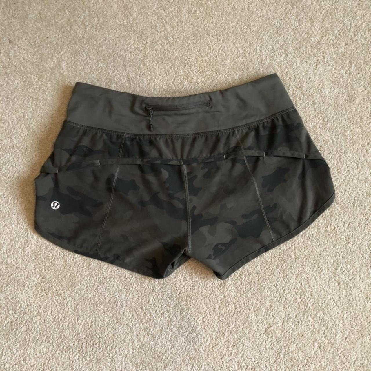 lululemon camo shorts womens