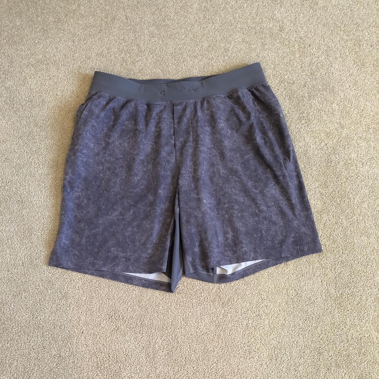 Lululemon Grey Surge Shorts. Men's Medium. Check - Depop