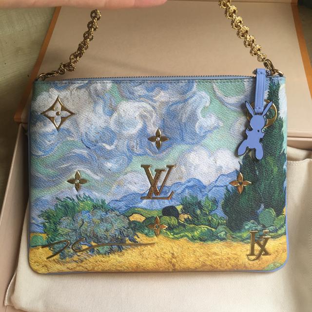 Louis Vuitton Jeff Koons Van Gogh Clutch – Dina C's Fab and Funky