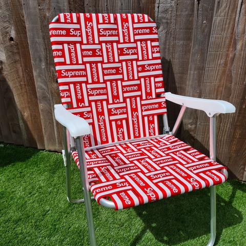 Supreme Lawn Chair Deadstock in its original... - Depop