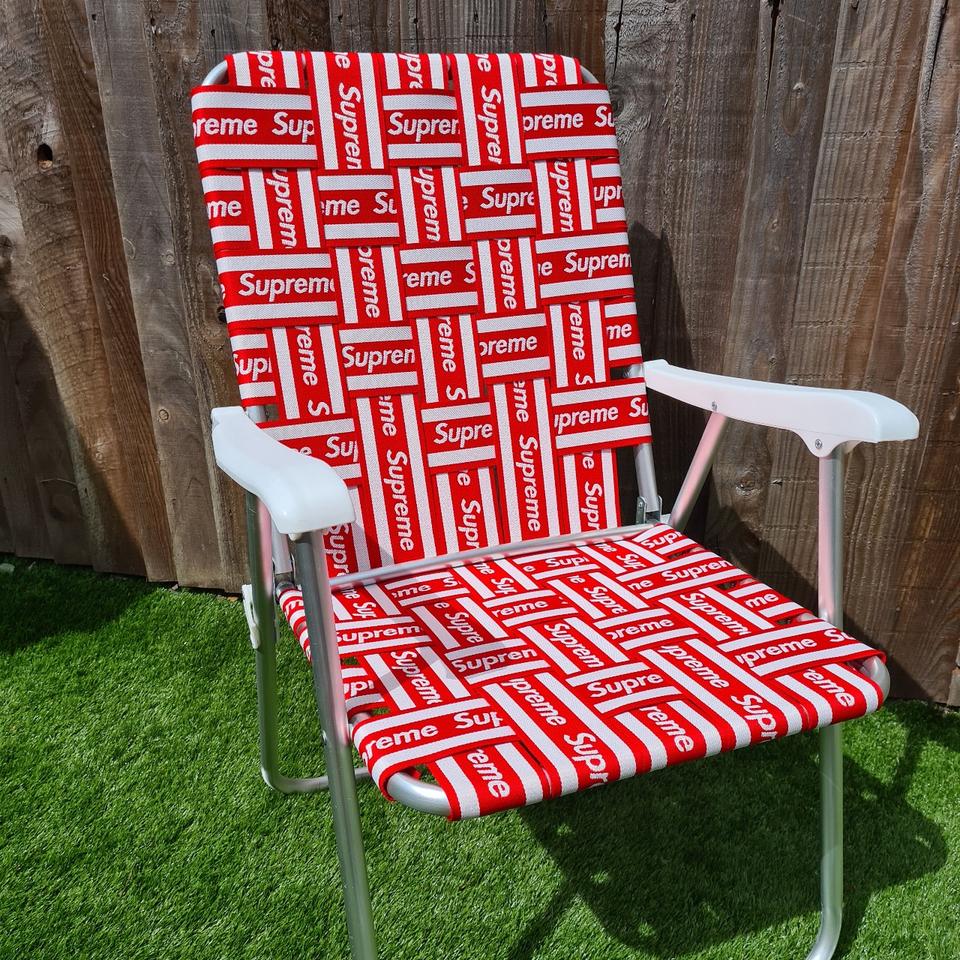 Supreme Lawn Chair Deadstock in its original - Depop