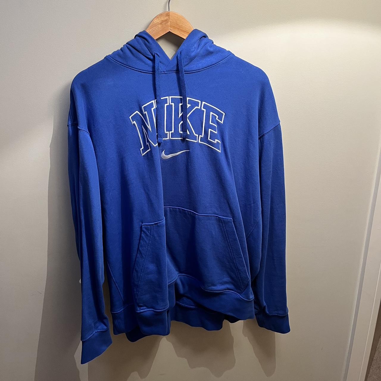 Nike Hoodie Size: XXL (would also fit an XL)... - Depop