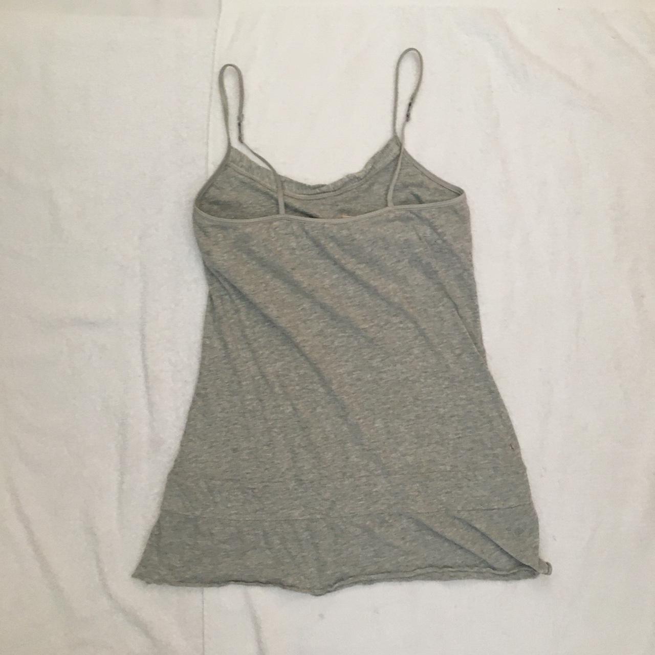 y2k gray Hollister Co. spaghetti strap camisole tank... - Depop