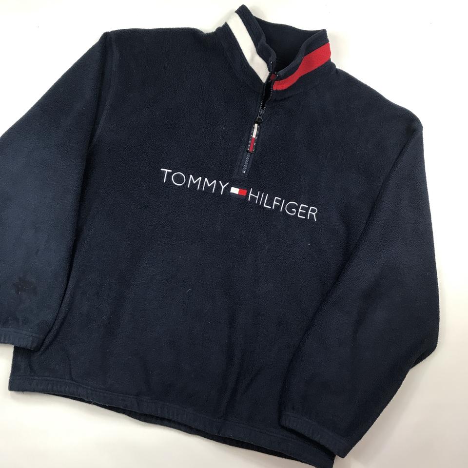 Tommy hilfiger half zip 2024 vintage