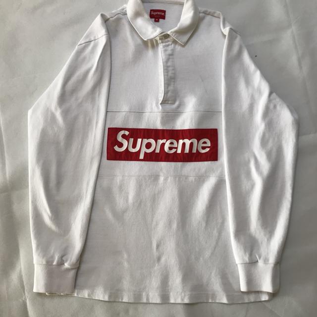 Supreme box logo rugby shirt (bogo)◾️ Incredibly... - Depop