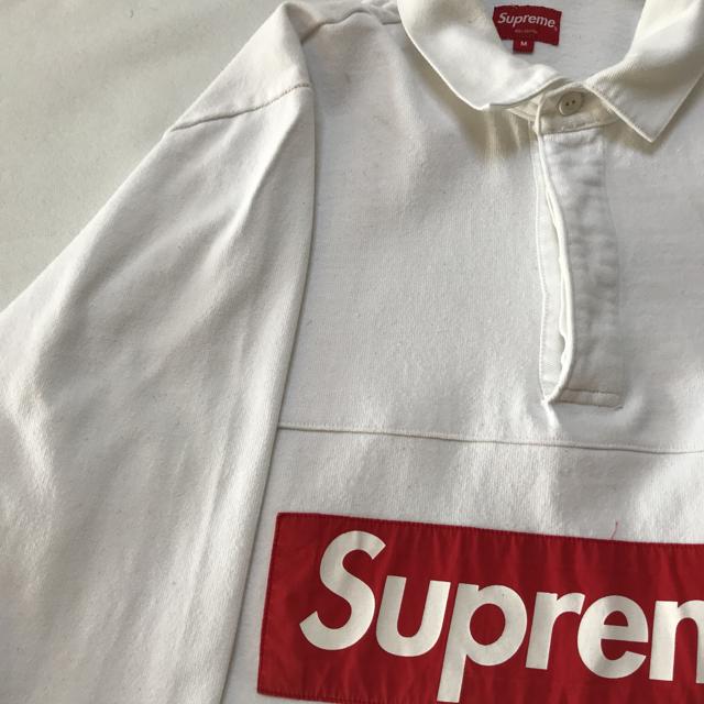 Supreme box logo rugby shirt (bogo)◾️ Incredibly... - Depop