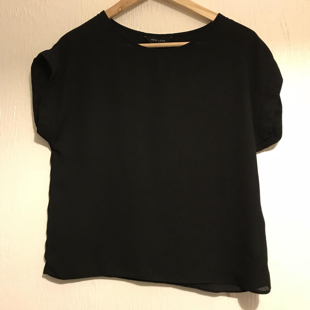 New Look Women's Black Blouse | Depop