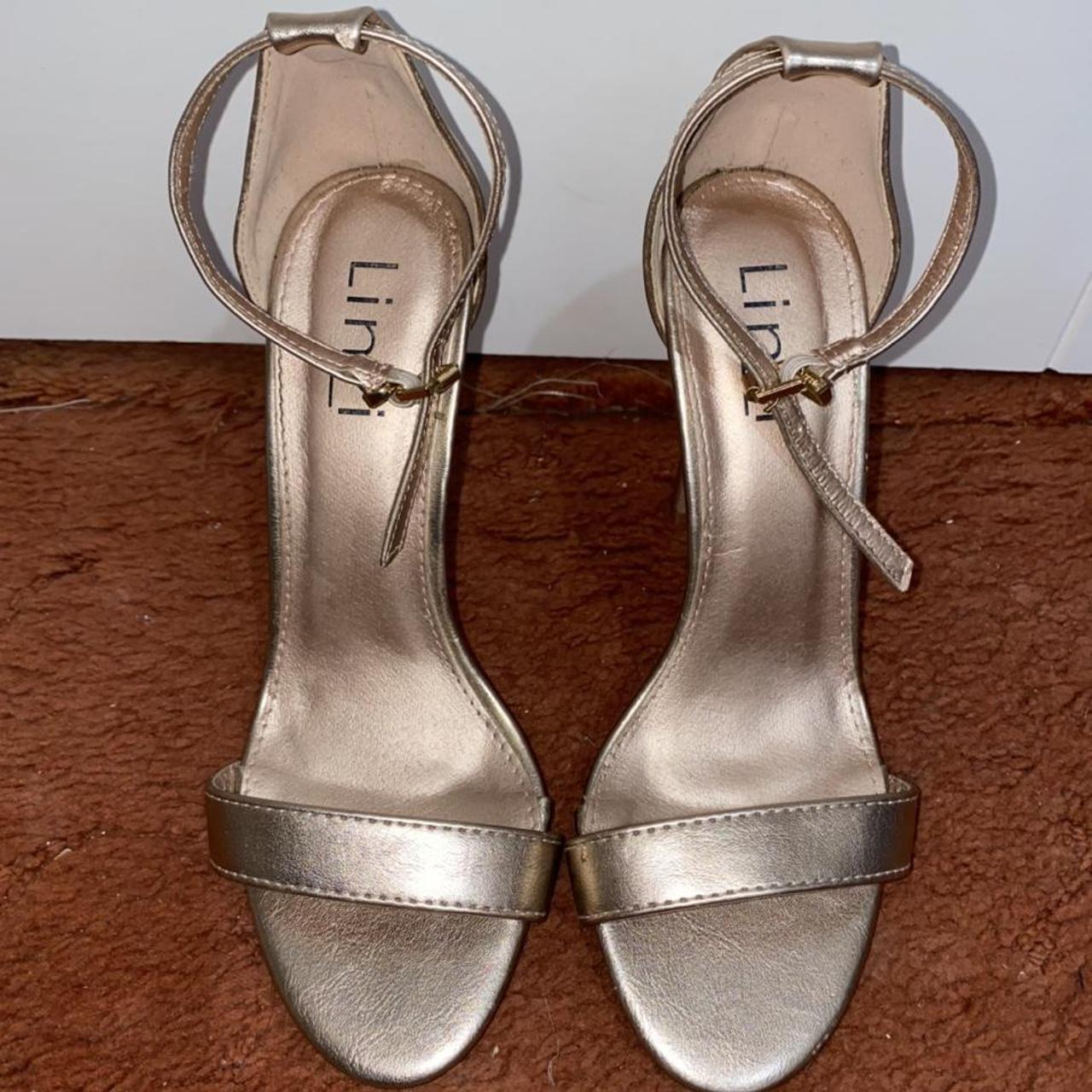 Linzi on sale gold heels