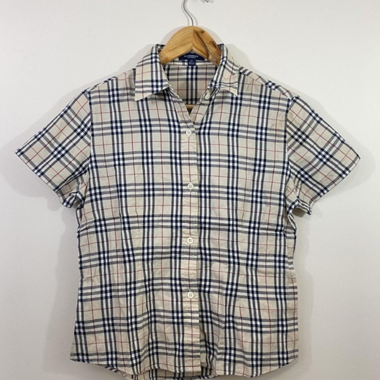 such a BARGAIN peng burberry nova check shirt Depop