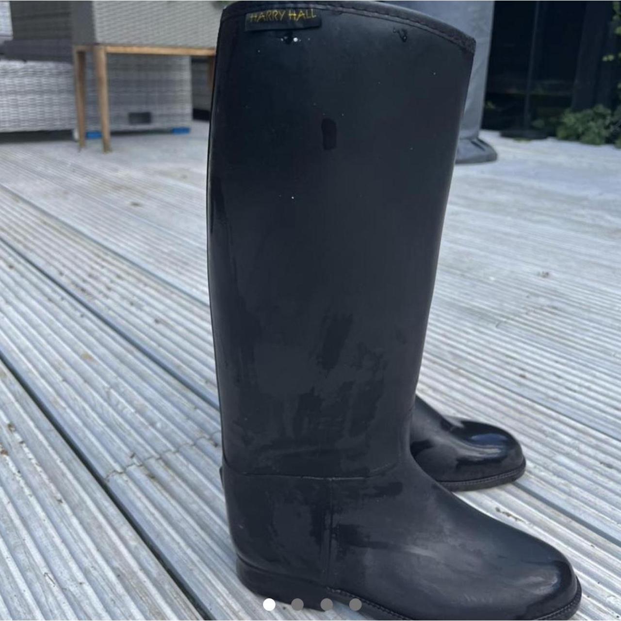 Harry hall riding boots Size 4, Worn