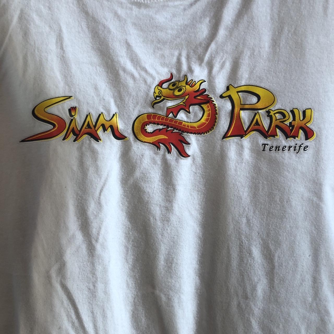 Super Cute Women’s Siam Park Tshirt Size M Depop
