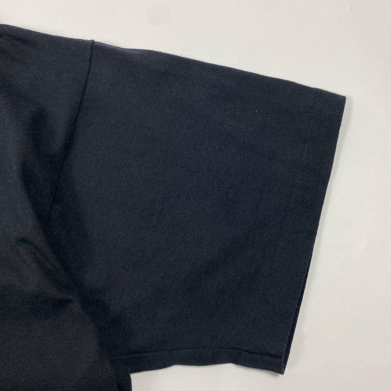 Vintage 90’s FRUIT OF THE LOOM Mens Black Single... - Depop