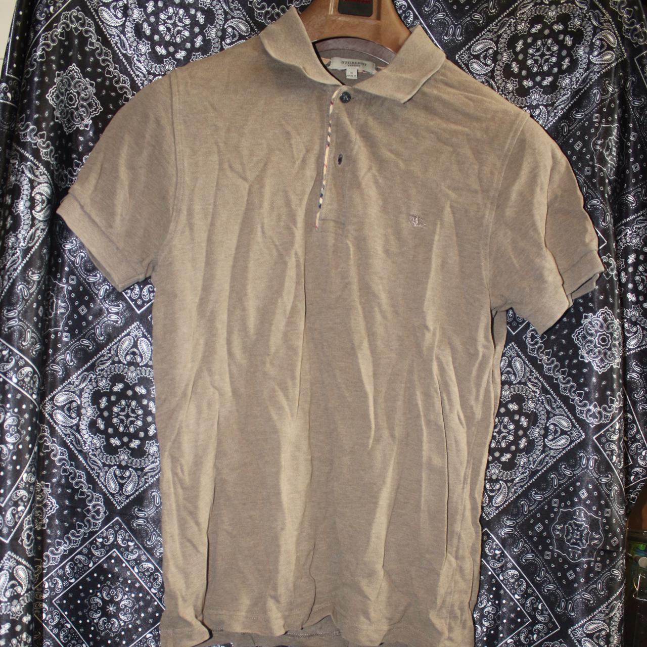 Authentic burberry clearance polo shirt