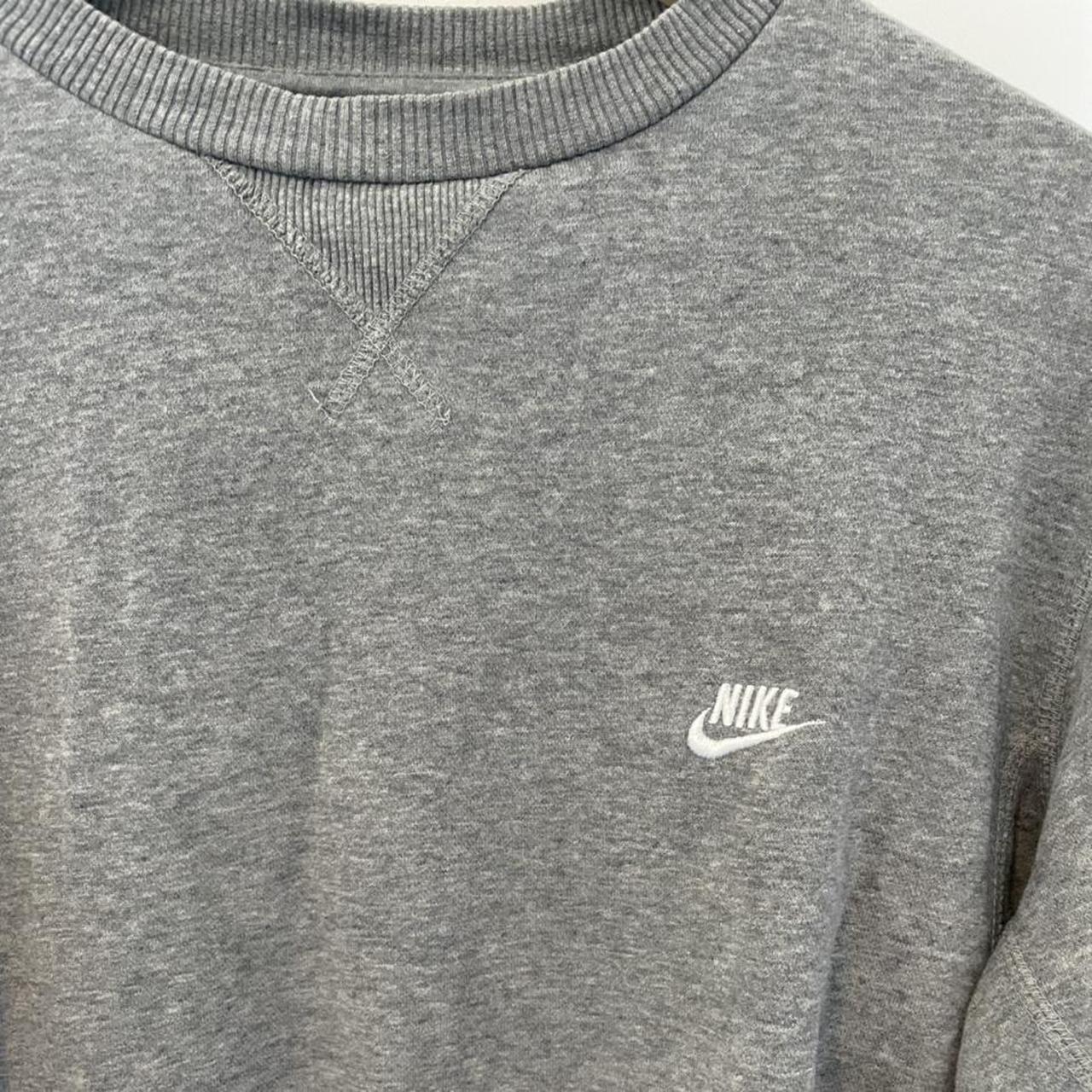 Nike Grey Jumper - Size S Nike jumper in excellent... - Depop