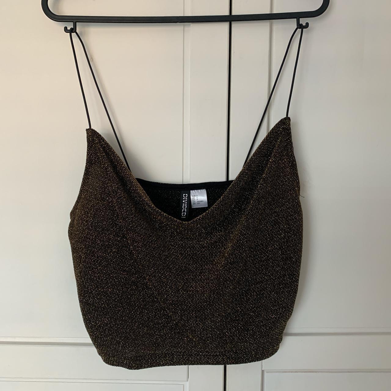 glitter cowl neck