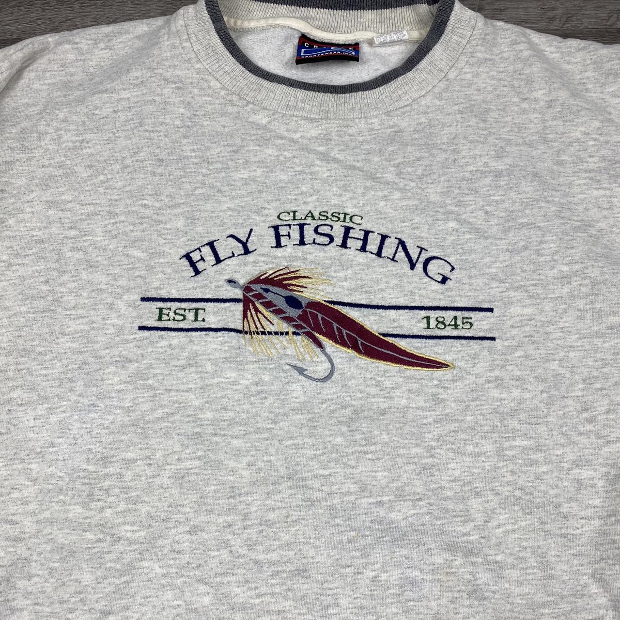 VTG Crable Sportswear Fly Fishing Made in USA - Depop