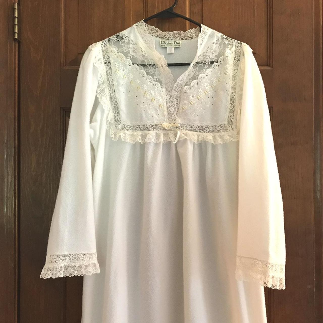 Authentic vintage Christian Dior pink and white - Depop