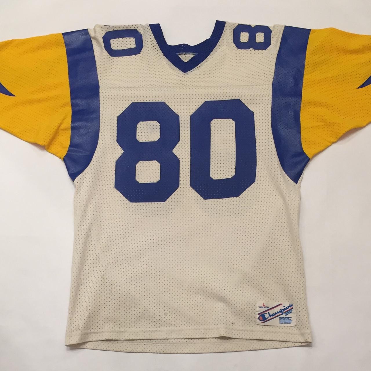 80s Los Angeles Rams Champion tag Made in - Depop