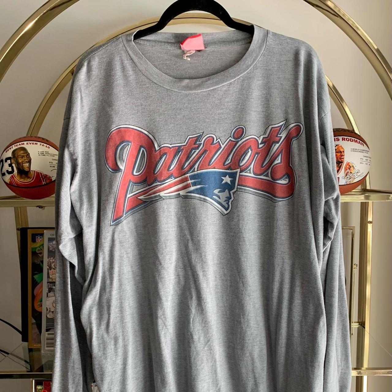 New England Patriots Kids Long Sleeve Size M - ok - Depop