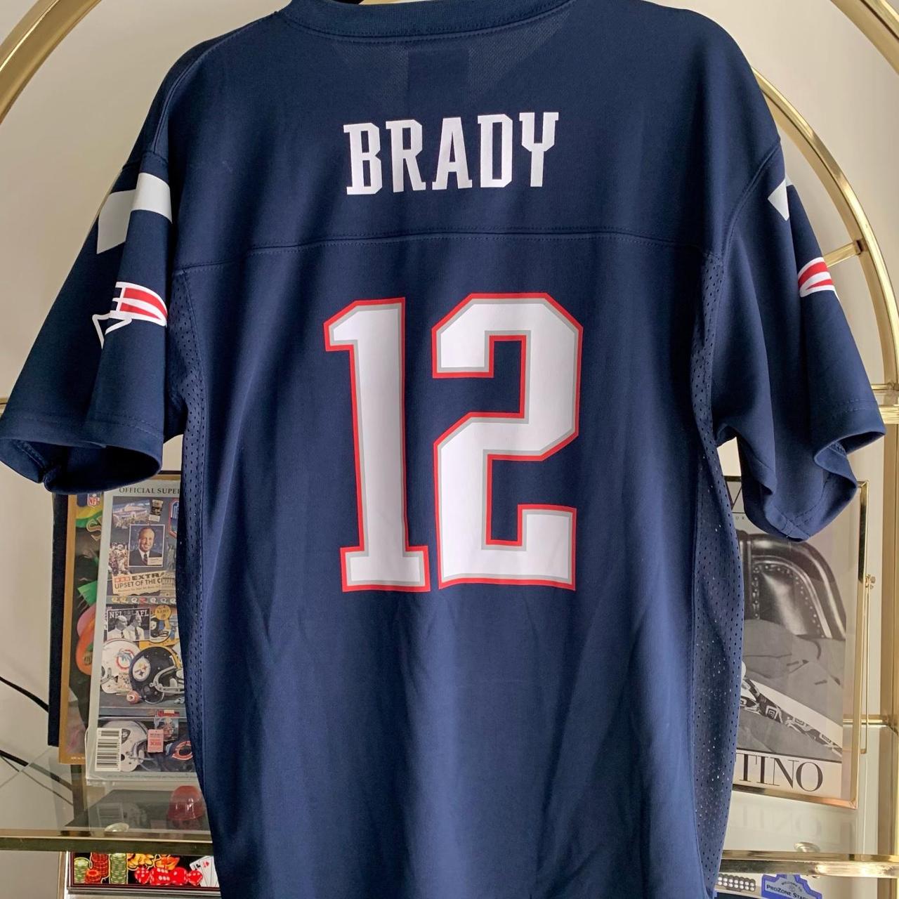 Nike NFL Patriots Tom Brady Jersey - S Nike NFL - Depop