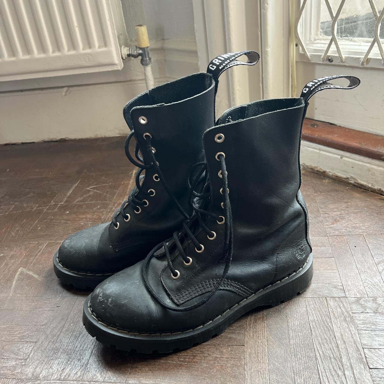 Grinders Women's Boots Depop