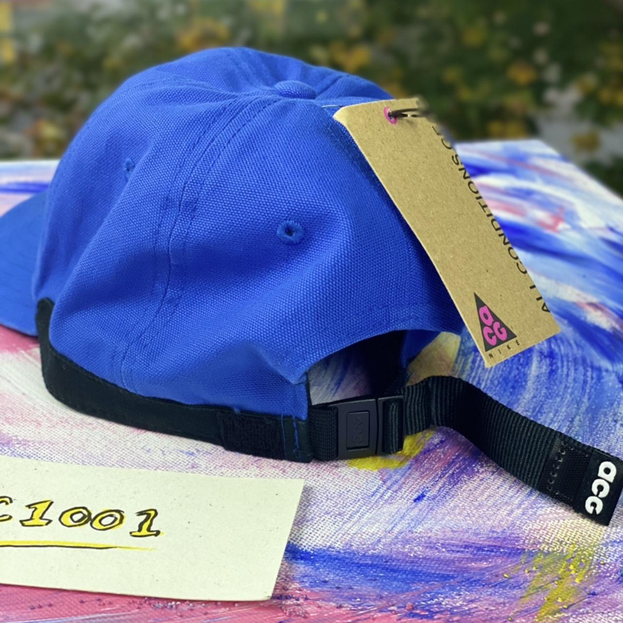 Nike ACG 6 panel hat Blue/one size fits all | Depop