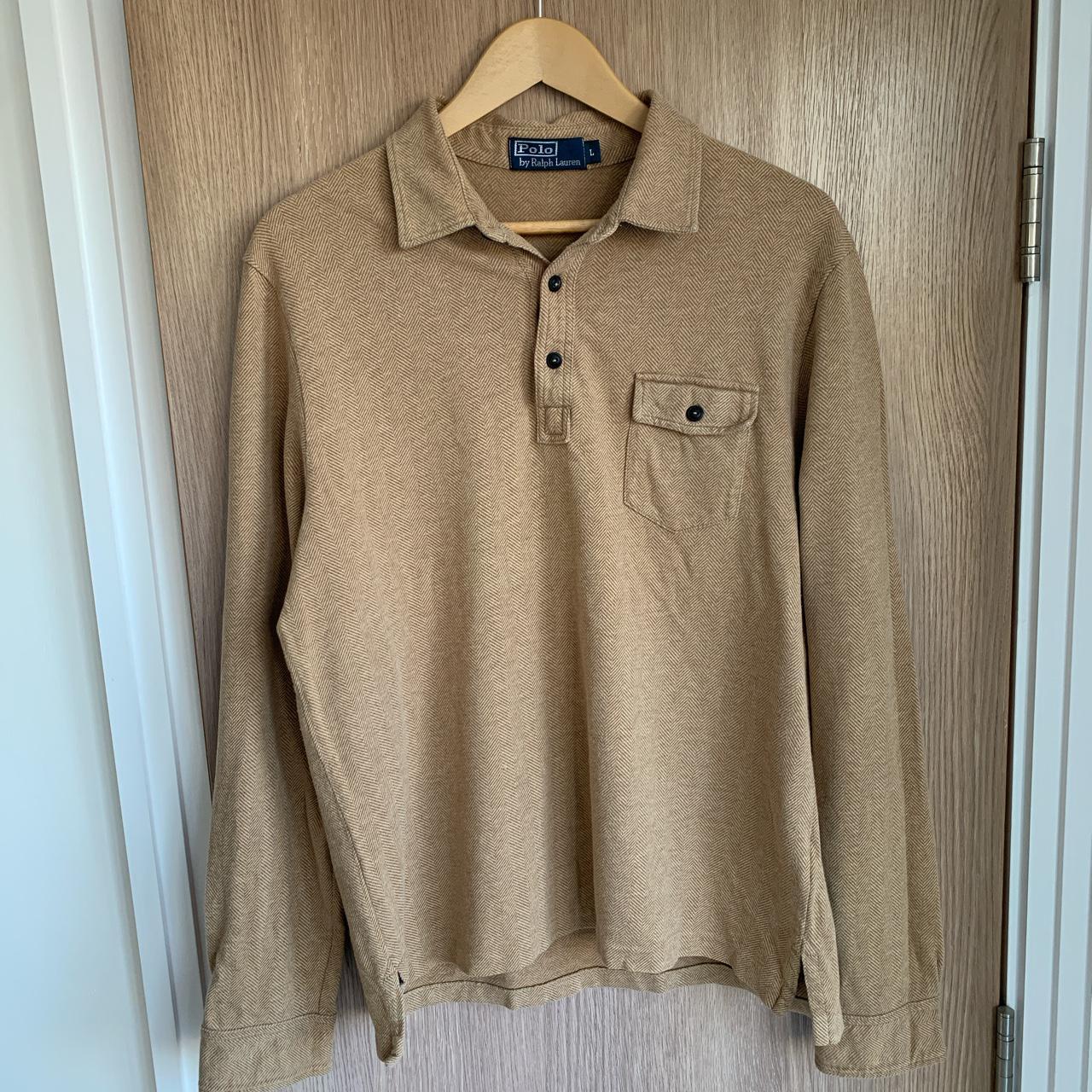 Polo Ralph Lauren Herringbone Pullover... - Depop