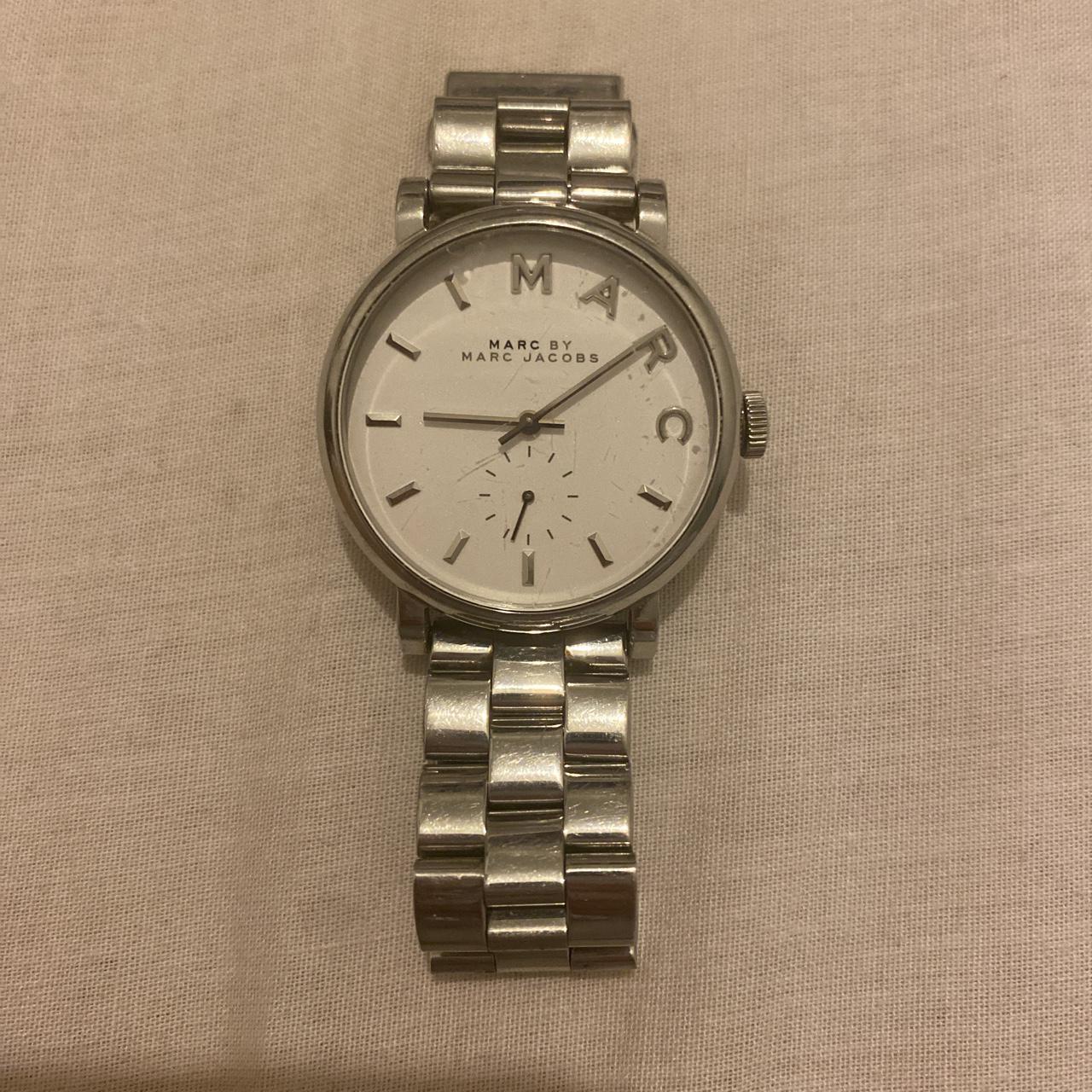 Marc Jacobs watch. It has been worn a lot so there... - Depop