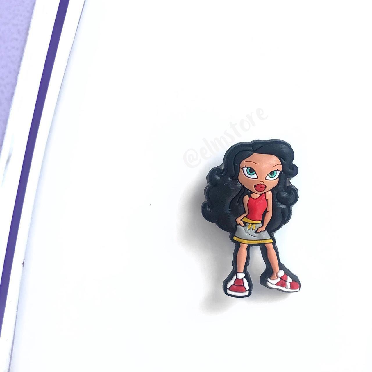 (R14) So 2000s 💋 Bratz doll Crocs Jibbitz