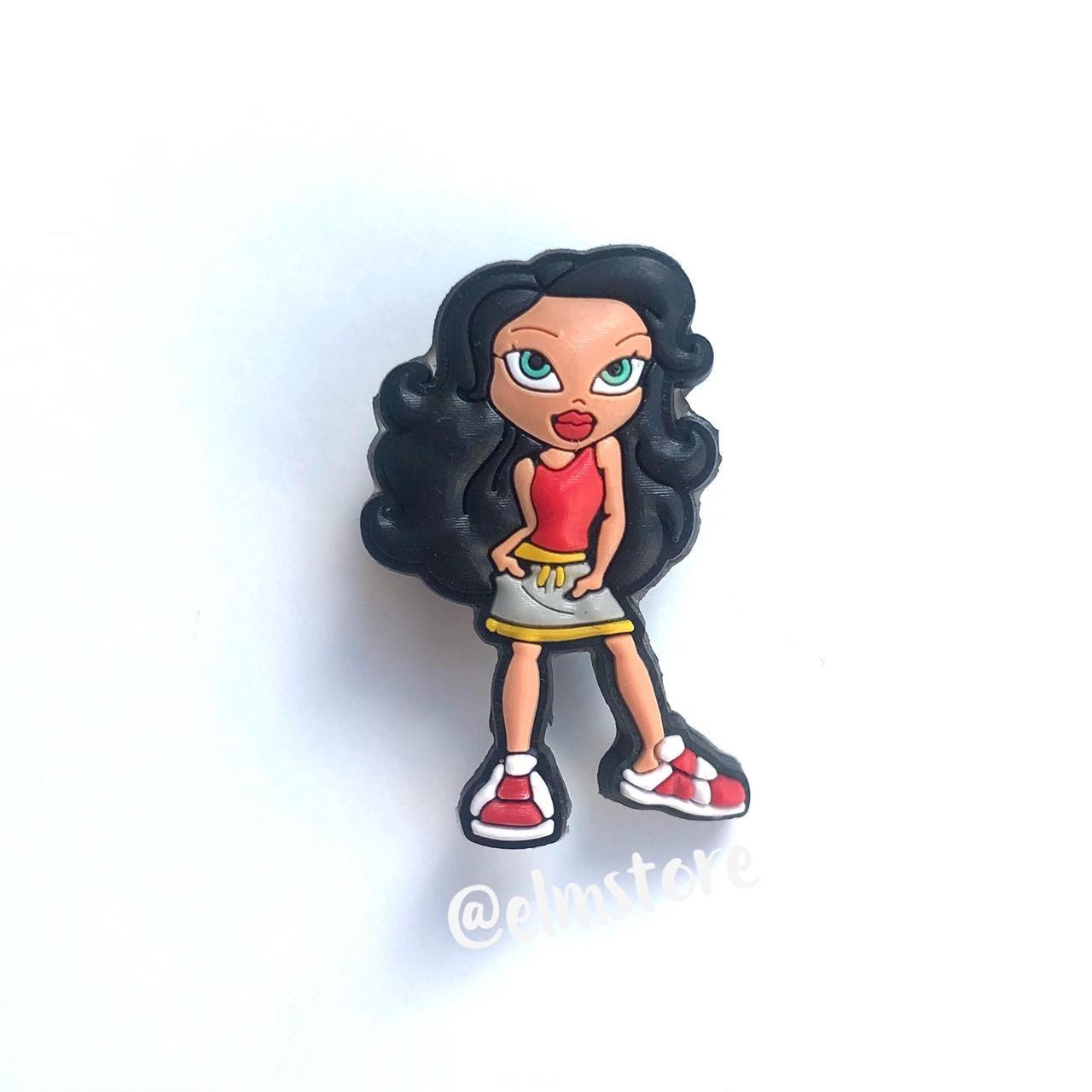 (R14) So 2000s 💋 Bratz doll Crocs Jibbitz