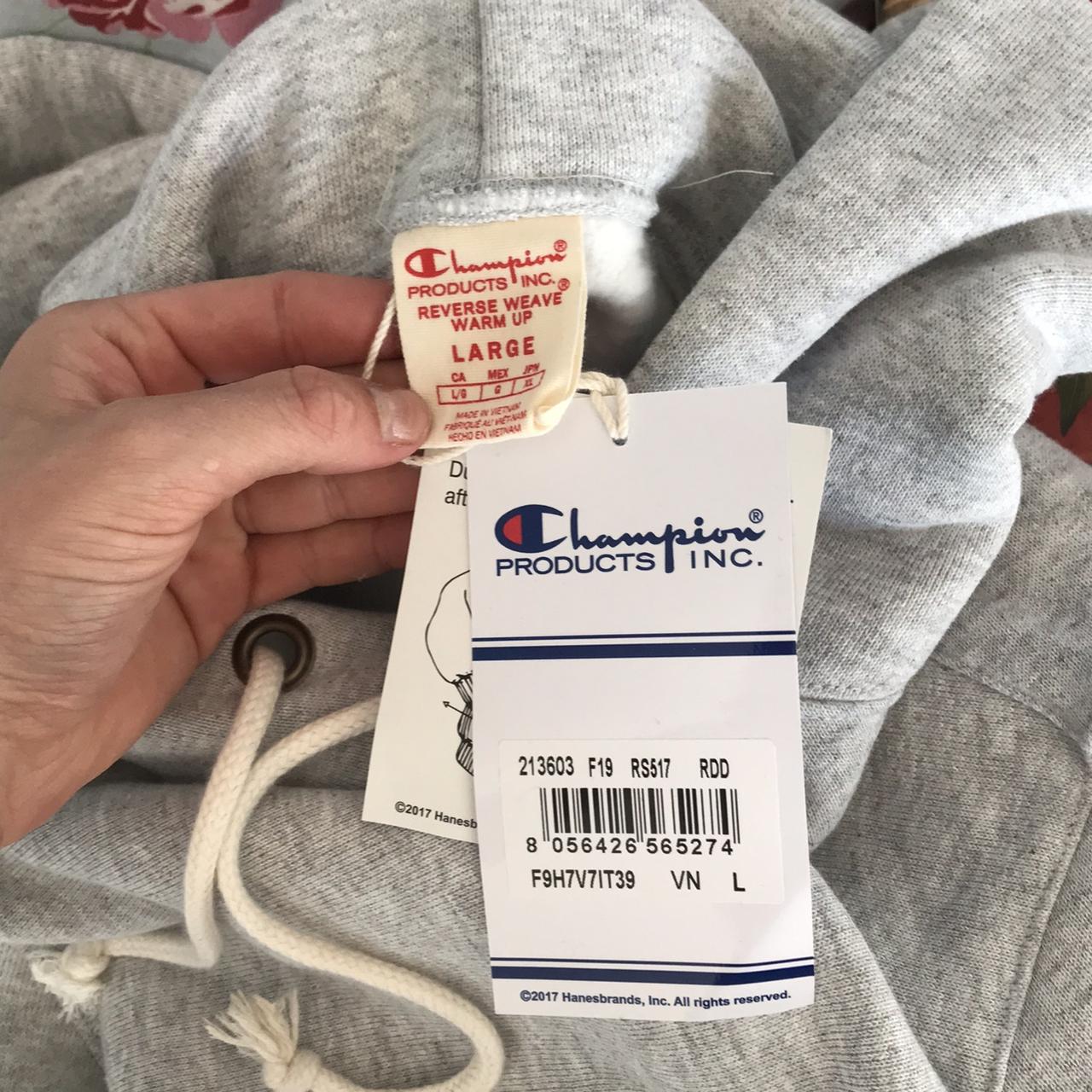 Super trendy champion hoodie REDUCED Reverse weave Depop