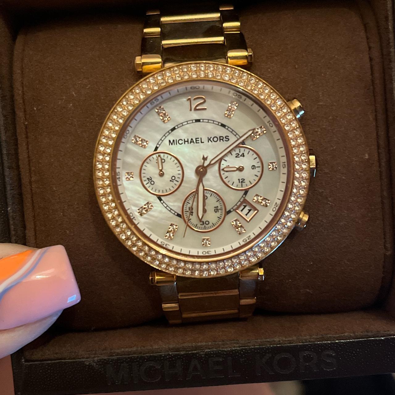 michael kors rose gold shoes