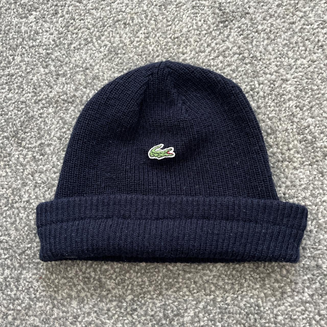 lacoste hat and scarf set